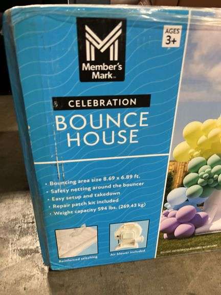 CELEBRATION BOUNCE HOUSE IN BOX