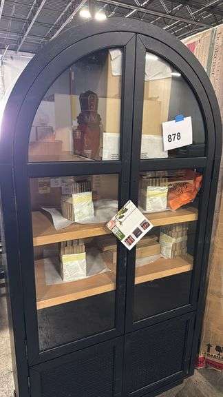 ENZO COLLECTION BOOKCASE - BLACK