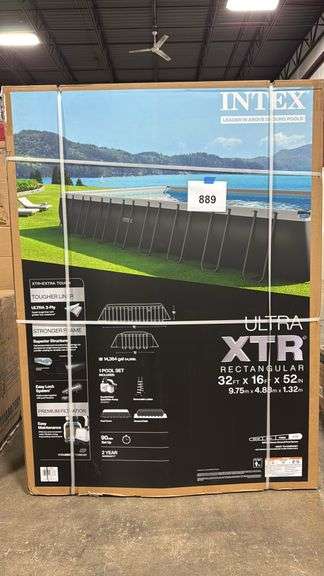 INTEX ULTRA XTR 32FT RECTANGULAR POOL IN BOX