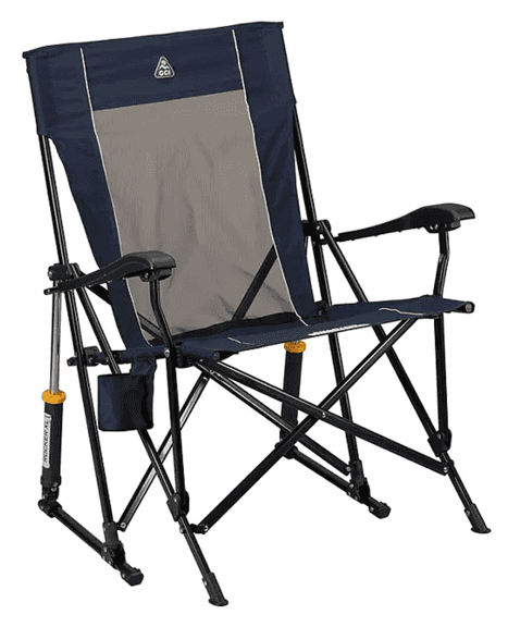 GCI ROADTRIP ROCKER XL PORTABLE CHAIR IN BAG - NAVY