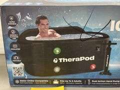 THERAPOD XL INFLATABLE ICE BATH IN BOX - Earl's Auction Company