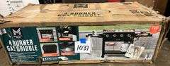 4 BURNER GAS GRIDDLE GRILL IN BOX