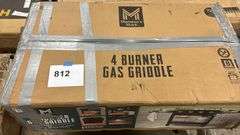 4-BURNER GAS GRIDDLE GRILL IN BOX