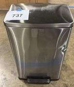 TRAMONTINA STAINLESS STEP ON TRASH CAN