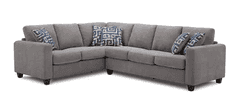 LIVINGSTON SECTIONAL IN BOX - PEWTER