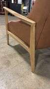 BECKI OWENS LEATHER ACCENT CHAIR