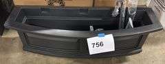 MAYNE BLACK PLASTIC WINDOW PLANTER