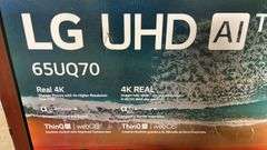 LG 65" UHD AI THINQ 4K SMART TV IN BOX (65UQ70)