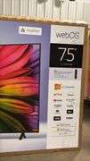 LG 75" 4K SMART TV