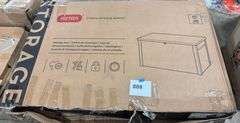 AS IS - KETER XXL WOOD DECK BOX IN BOX