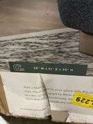 BECKI OWENS ISLA SWIVEL CHAIR IN BOX - NAVY