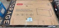 AS IS - KETER XXL WOOD DECK BOX IN BOX