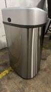 NINESTARS STAINLESS MOTION SENSOR TRASH CAN