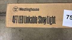 WESTINGHOUSE 2PC 4FT LED LINKABLE SHOP LIGHTS IN BOX