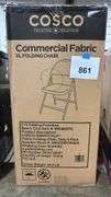 (4) COSCO XL FOLDING CHAIRS IN BOX