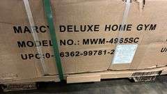 AS IS -  MARCY DELUXE HOME GYM IN BOX