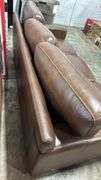 AS IS - BROWN SOFA