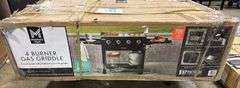 4-BURNER GAS GRIDDLE IN BOX