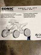 SONIC THE HEDGEHOG KIDS RIDE ON IN BOX