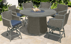ABBYSON LIVING CASSARA 5PC PATIO DINING SET IN BOXES