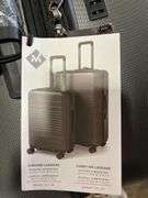 2PC HARDSHELL ROLLING LUGGAGE - GREY