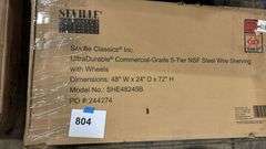 AS IS - SEVILLE CLASSICS SHELVING RACK IN BOX