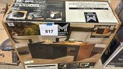 31" GAS FIRE PIT WITH SLIDING TABLE IN BOX