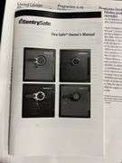 SENTRYSAFE FIRE SAFE - BLACK