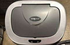 AS IS - (3) STAIBNLESS MOTION SENSOR TRASH CANS