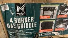 4 BURNER GAS GRIDDLE GRILL IN BOX