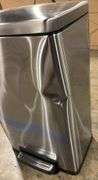 TRAMONTINA STAINLESS STEP ON TRASH CAN