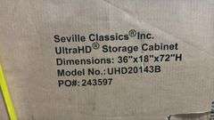 SEVILLE CLASSICS STORAGE CABINET IN BOX