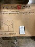 ABBYSON LIVING THEODORE 7PC COUNTER DINING SET IN BOX
