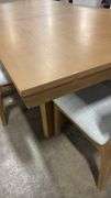 AS IS - 7PC WOOD DINING SET