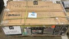 4-BURNER GAS GRIDDLE IN BOX