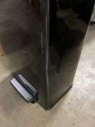 TRAMONTINA STEP ON TRASH CAN - BLACK