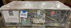 AS IS - 4 BURNER GAS GRIDDLE GRILL IN BOX