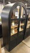 AS IS - ENZO COLLECTION BOOKCASE - BLACK