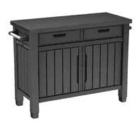 KETER OUTDOOR BUFFET STORAGE CABINET IN BOX