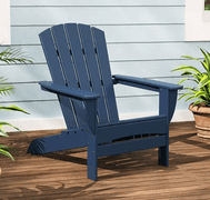 GULF SHORES ADIRONDACK CHAIR IN BOX - NAVY