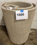 BEIGE RAIN BARREL