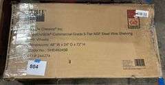 AS IS - SEVILLE CLASSICS SHELVING RACK IN BOX