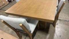 AS IS - 7PC WOOD DINING SET