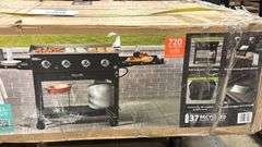 4-BURNER GAS GRIDDLE IN BOX