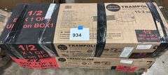 AS IS - 15FT TRAMPOLINE IN BOX