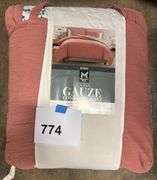 KING SIZE 3PC GAUZE COMFORTER SET