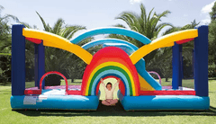 RAINBOW BOUNCE HOUSE IN BOX