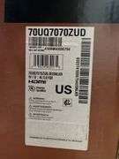 LG 70" UHD AI THINQ 4K SMART TV IN BOX (70UQ70)