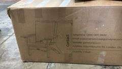 MAYNE MESA 3PC CHAT SET IN BOX - WHITE