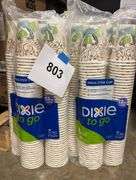 (5) PACKS OF DIXIE INSULATED CUPS (176 PER PACK)